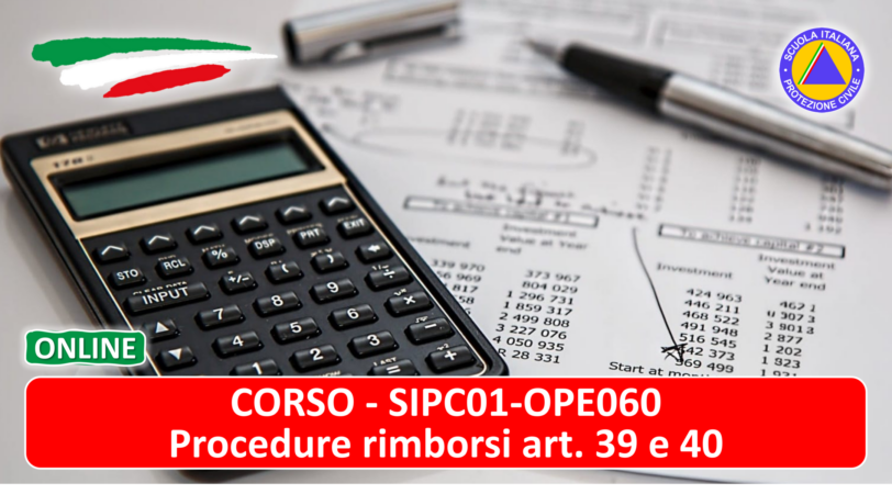 SIPC01-OPE060 - Procedure rimborsi art. 39 e 40