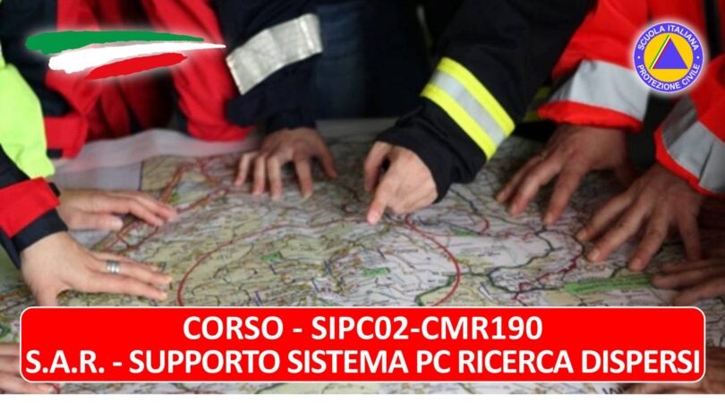 SIPC02-CMR190 - S.a.R. - Supporto sistema PC ricerca dispersi
