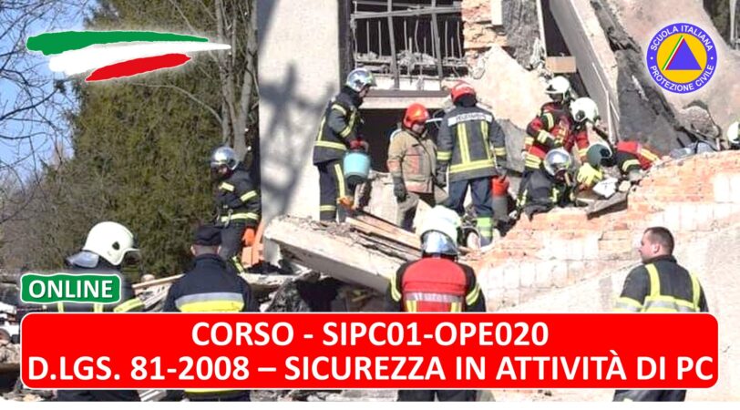 SIPC01-OPE020 - D.lgs. 81-2008 - Sicurezza