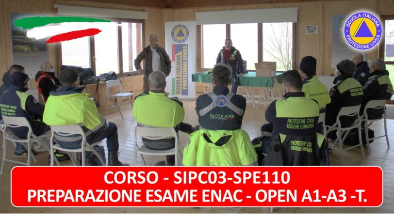 SIPC03-SPE110 - Preparazione esame ENAC - OPEN A1-A3