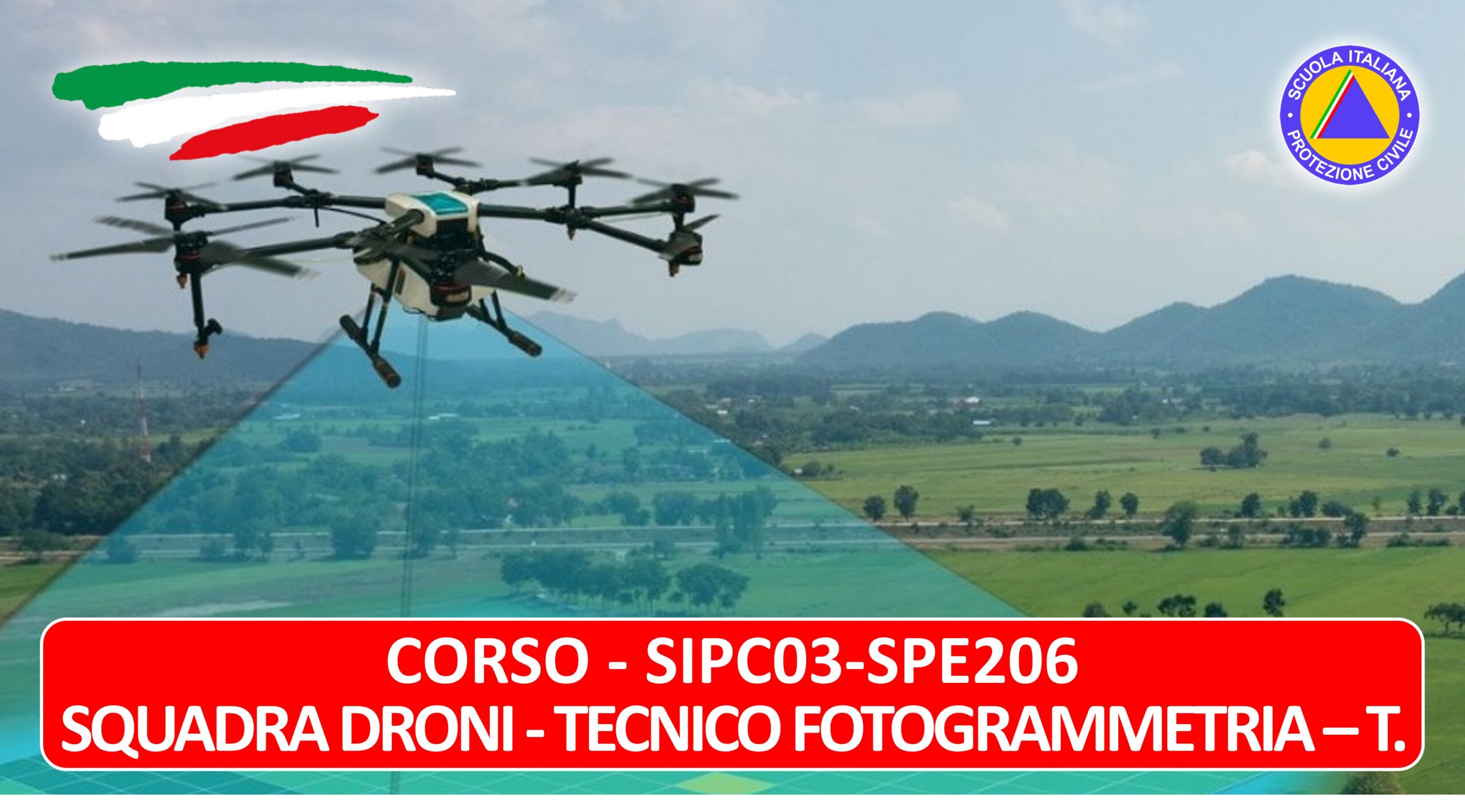 SIPC03-SPE206 - Squadra DRONI - Tecnico Fotogrammetria - TEORIA SUPPORTO