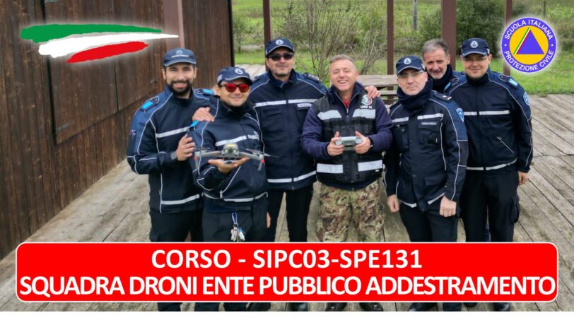 SIPC03-SPE131 - Squadra DRONI Ente Pubblico - Addestramento