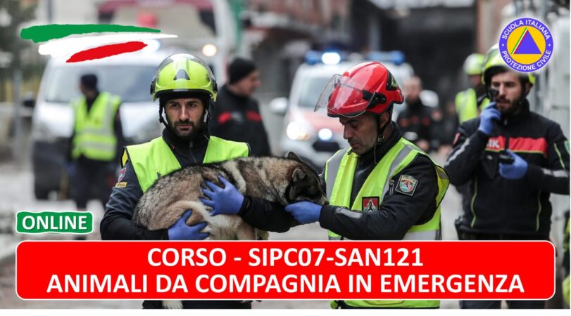 SAN121 - Animali da Compagnia in Emergenza